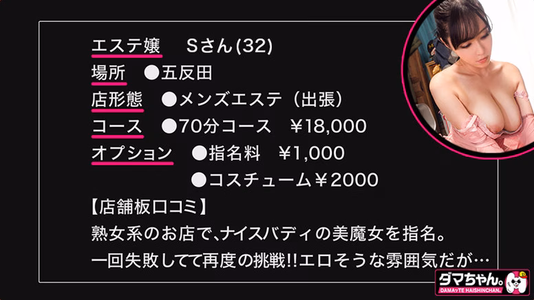 シーン1:エステルームでの盗撮開始 0